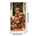 thumbnail image 3 of AOMXGD Christmas Door Tapestry, 35.5x71In Xmas Door Hanging Curtain, Bedroom Wall Party Fabric Decor, Polyester Holiday Door Cover, 3 of 9