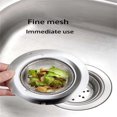 thumbnail image 2 of TIMIFIS Launching Net Kitchen Sink Strainer with Deodorant Cover Stainless Steel Mesh Metal Kitchen Gadgets Kitchen Gadgets, 2 of 8