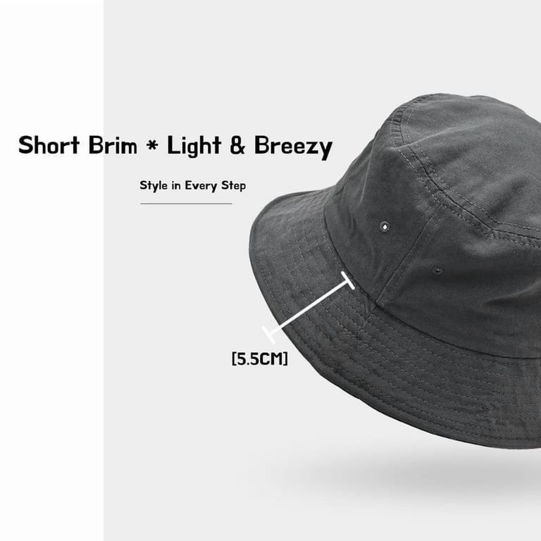 NevEND 2-Pack 100% Cotton Foldable Bucket Hats photo 3