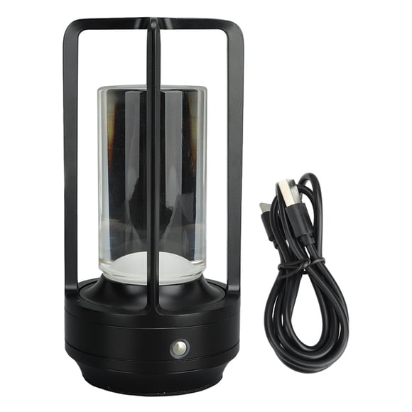 Oubit Lampe Tactile Rechargeable, Lampe de Table Sans Fil 3 Couleurs de Lampe de Table Dimmables LED Lampe à Tablier Performance Inégalée