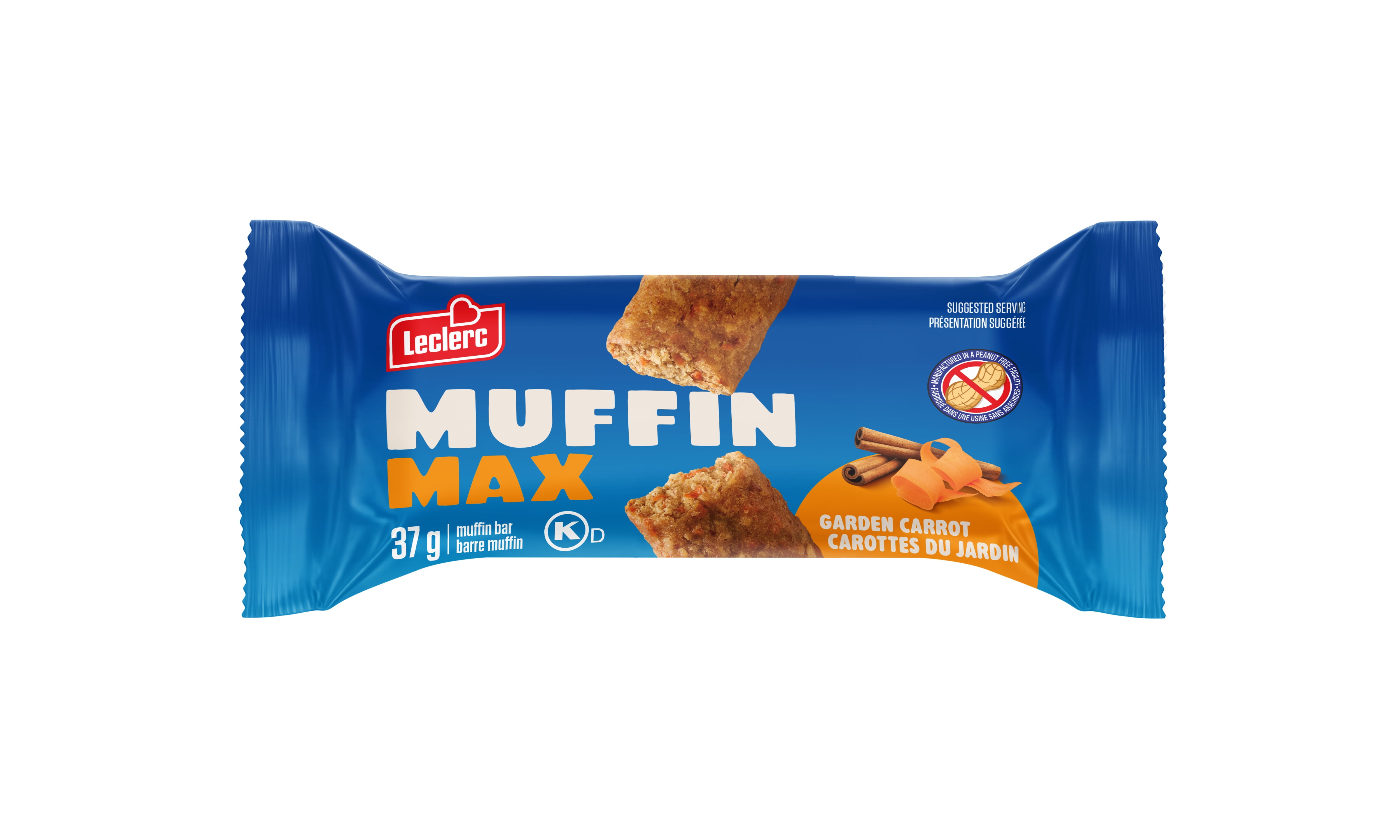 Muffin Max Barres Muffin Carottes