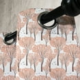 thumbnail image 3 of Ambesonne Autumn Grommet Curtain, Fall Nature Woodland, 50" x 108", Umber Taupe Dark Orange, 3 of 6