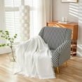 thumbnail image 4 of Couch Cover Sheet Blanket, Oversized Reversible Covers for 3-4 Cushion High Backed Backrest Sofa, Extra Large Furniture Decoration Covers Sofa Slipcovers, L Shape U-Shaped Sectional Protector, 4 of 7