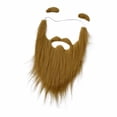 thumbnail image 1 of Conjunto de cejas y barba postizas, accesorios para disfraz de Facial, maquillaje para hombres, accesorios de vestir, decoración falsa para Cosp, 1 of 7
