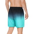 thumbnail image 4 of SURJDE Mens Swim Trunks Quick Dry Mens Board Shorts Bathing Suits Mens Swim Trunks with Compression Liner, 4 of 7