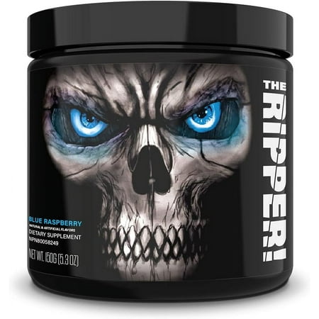 JNX Sports® The Ripper! Fat Burner Weight Loss Formula Men & Women Blue Raspberry 30 Serves