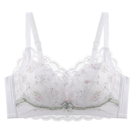 yillto Women Lace Bra Full Coverge Push up Support No Underwire Everyday Ladies Bralettes Bras
