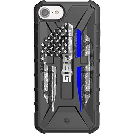LIMITED EDITION- Customized Designs by Ego Tactical over a UAG- Urban Armor Gear Case for Apple iPhone 8/7/6s/6 (Standard 4.7