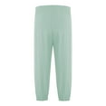 thumbnail image 3 of Zaldita Boys Girls Elastic Harem Bloomer Pants Pull-on Trousers Loose Jogger Leggings Light Blue 5-6, 3 of 4