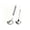 #02-1 meatball spoon and 1 auxiliary spoon, variant on Meatball Maker Spoon,Stainless Steel Meatball Scoop Ball Maker Tool,Non-Stick Meatball Maker Meat Baller with Long Handle,Meatball Making Tool For Fish Chicken Beef