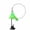 Green, variant on Barhoo Interactive Cat Toy Simulation Bird with Bell Suction Cup, Feather Wand Teaser for Indoor Cats Kitten Play Exercise, Realistic Bird Shape with Rotating Head for Mental Physical Stimulation