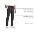 thumbnail image 4 of Pantalones CRZ YOGA Deportivos Ajustados con Bolsillo con Cierre 30" Gris Tinta, 4 of 6