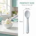 thumbnail image 7 of REGALWOVEN Ice Cream Scoop, Aluminum Alloy Hangable Ice Cream Scooper, Comfortable Ergonomic Handle, Easy Release for Gelato Grey-1Pcs 7.5 in, 7 of 7
