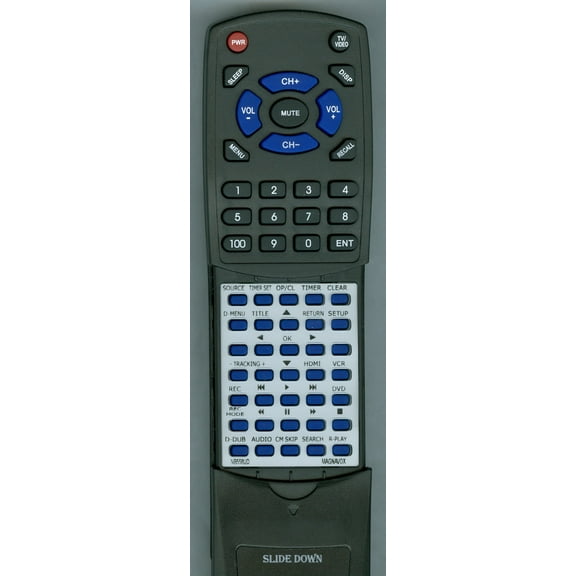 Replacement Remote for Magnavox NB558UD, NB558, RZV427MG9, ZV427MG9