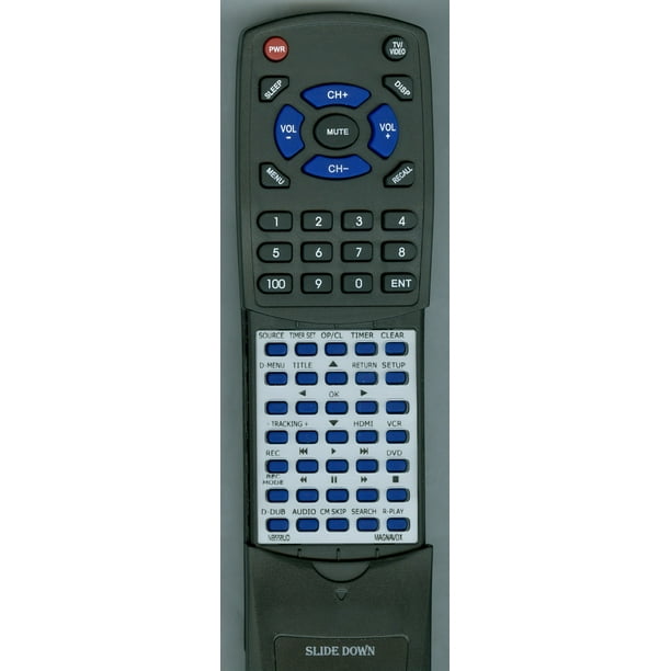 Replacement Remote for Magnavox NB558UD, NB558, RZV427MG9, ZV427MG9