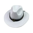 thumbnail image 2 of Celivon Unisex Western Cowboy Hat Summer Casual Wide Brim Travel Loose Cap, 2 of 3