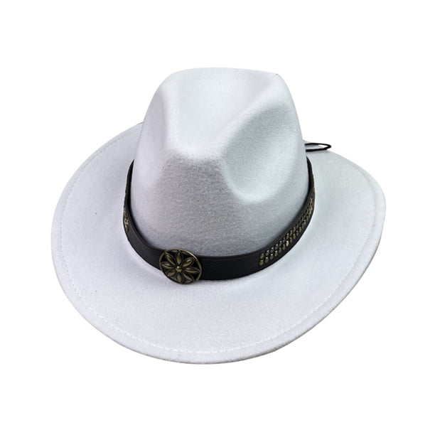 Sombrero fedora unisex de moda: material de lana, circunferencia de 56-58 cm, adecuado para uso diario/casual, accesorio perfecto para el invierno.