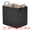 Black, variant on Unique Bargains Compactable Woven Storage Basket Storage Bin Black 11.8*9.1*11.4in