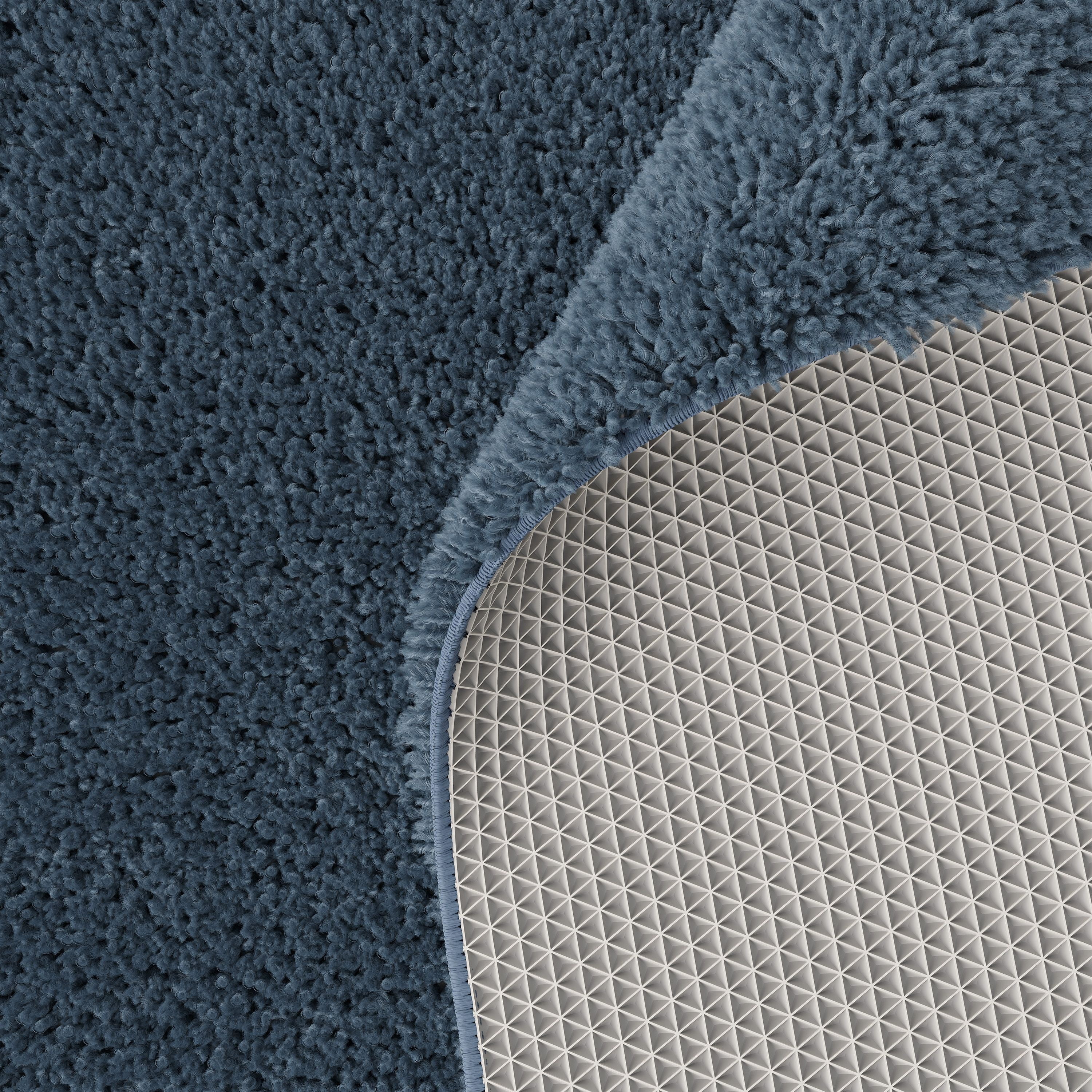 Mainstays Kids Tufted Blue Shag Area Rug, 5' x 7'