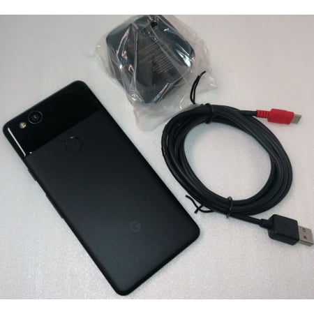 Verizon Cell Phone Unlocked Google - Pixel 2 4G LTE 64GB Cell Phone - Just Black (Verizon) GSM Unlocked Certified Refurbished ()