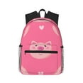 thumbnail image 1 of Easygdp Cartoon Pigs and Hearts Mochila Casual para Portátil, Mochila para Escuela, Viajes, Negocios, 1 of 6