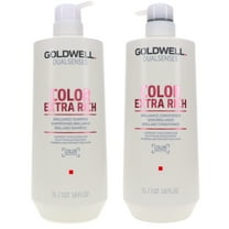 Goldwell Dualsenses Color Extra Rich Brilliance Shampoo 33.8 oz & Dualsenses Color Extra Rich Brilliance Conditioner 33.8 oz Combo Pack