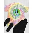 thumbnail image 3 of Toon Style Worried World Tie Dye Spiral Men -Image by Shutterstock, Male Medium, 3 of 4