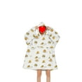 thumbnail image 3 of goowrom Family Cartoon Digital Printing Lamb Wool Warm Hooded Blanket, 3 of 10