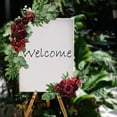 thumbnail image 4 of 4 Piezas Flores Botín Hojas Falsas, Arreglo Floral de Seda Mesa Colgante de Pared Guirnalda Corona Boda Fiesta Decora, 4 of 8