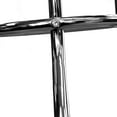 thumbnail image 3 of Trinity TWE-11012 Tabouret de Bar Pivotant Chromé Lot de 2 Tabouret de Bar Noir, 3 of 7