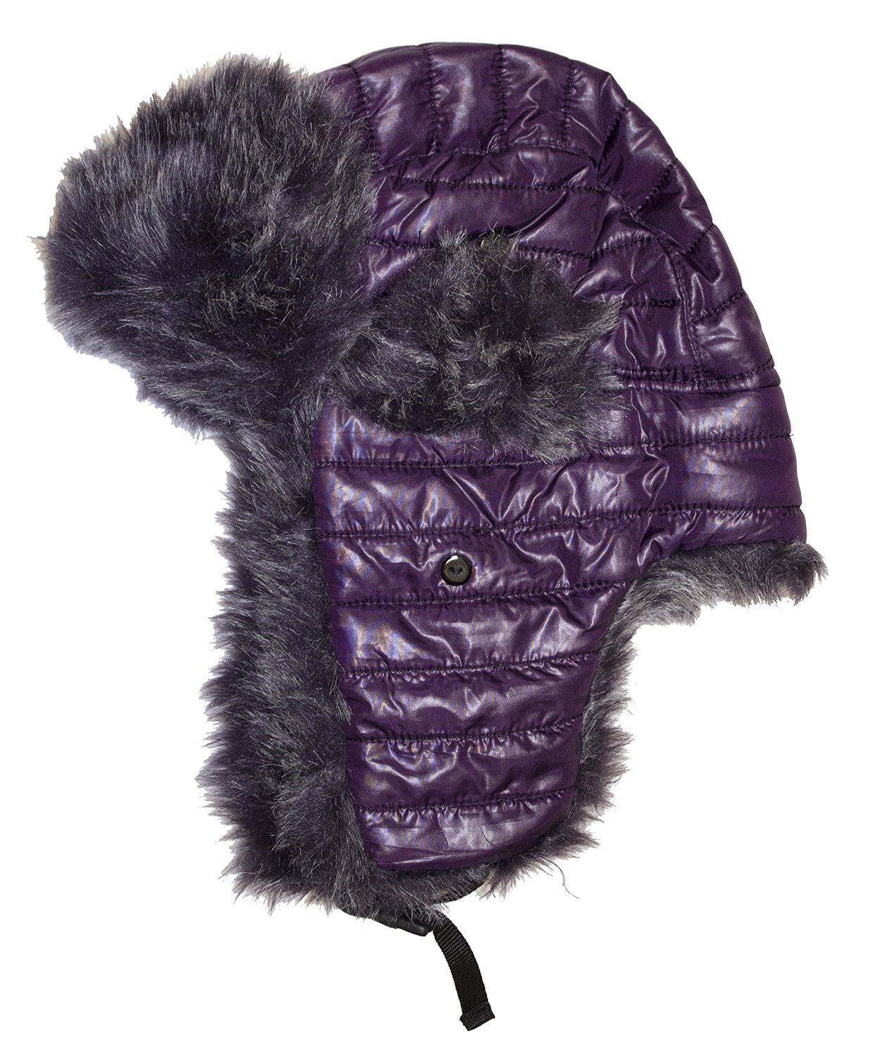 Dekko Original Solid Faux Fur Trapper Ski Hat - Walmart.com display picture 3