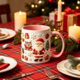 thumbnail image 3 of Talqzovs Christmas Mugs , Coffee Tea and Cocoa Cup with Handle Ceramic Mugs Holiday Xmas Decor Mug Christmas Gift for Family, 3 of 7
