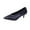 Blue Snake Print Pumps, variant on Women's Snake Print Kitten Heel Pumps Pointed Toe Low Heel Dress Shoes Slip On Party Office Shoes Comfortable Work Shoes Black 39