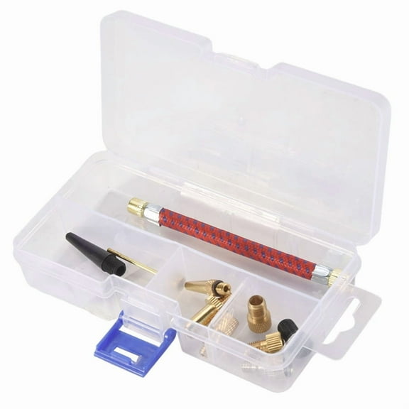 12Pcs/Set Airbed Pump Nozzle Valve Air Hose Inflating Needles Bike Pump Inflator Connector Bike Tools