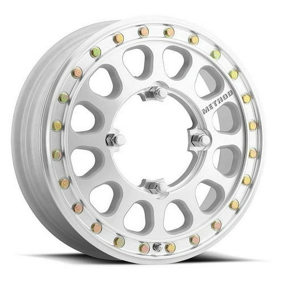 15x5 Method MR401-R UTV BEADLOCK Raw Machined Wheel 4x156 (46mm)