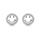 thumbnail image 1 of Aretes de plata .925 BELLAPLATA MF broquel Caritas de plata con circonias brillantes, 1 of 3