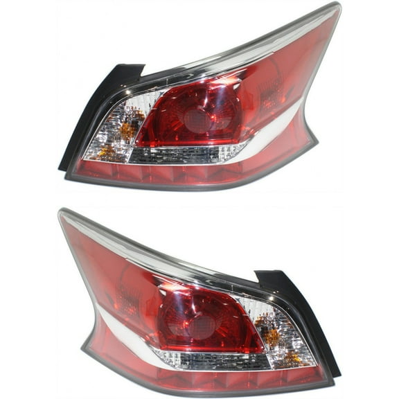 For 2014 2015 Nissan Altima Tail Light Driver and Passenger Side Bulbs Included DOT Certified NI2800203 NI2801203 | 26555-9HM0A
