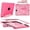 Magenta-Pink, variant on Kids Shockproof Case for iPad 7/8/9 Gen 10.2", Kickstand, Hand Strap & Pencil Holder
