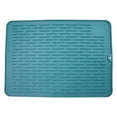 thumbnail image 2 of Rooha Grey Black Green White Dish Drying Mat Silicone Dish Mat Sink Mat Silicone Non-Slip Fast Drying Heat Resistant, 2 of 9