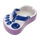 thumbnail image 1 of Portable Snacks Plate Funny Ceramic Slippers Plate Slippers Mini French Fries Plate Mini Dessert Plates for Household Burgundy, 1 of 3