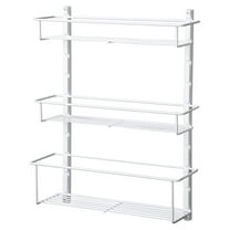 Kitchen Spice Rack, White