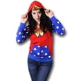 thumbnail image 2 of Wonder Woman Crown  and  Hood Women's Hoodie-Small, 2 of 7
