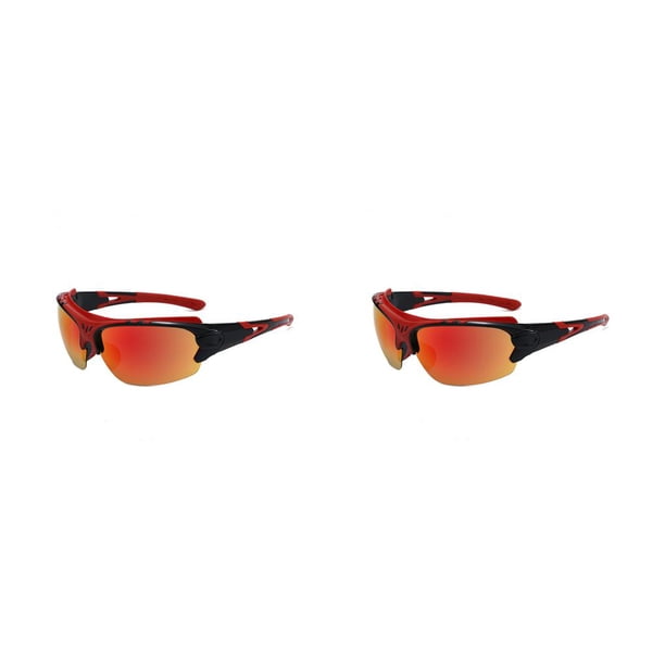 Minnieouse Gafas de pesca Gafas de ciclismo Gafas a prueba de viento Mano de obra fina Equipo deportivo de moda Gafas de sol de moda Tipo 5 tipo 5 2piezas