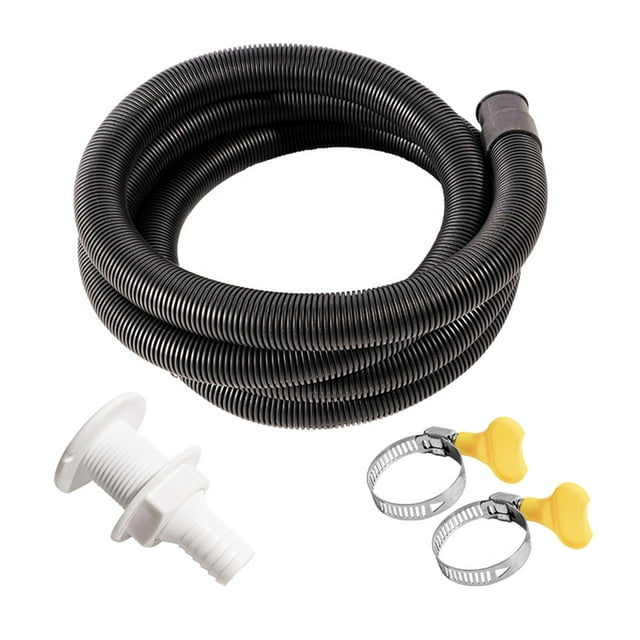 koolsoo Bilge Pump Hose Installation Flexible for 3/4 Inch Outlets 6.6 FT Includes 2