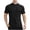 #01 Black 【Mix, Match & Rotate: Stock Up on Daily Colors】, variant on Men's Casual Stand Collar Short Sleeve Half Zip Shirt Tops, Cooling Quick Dry Fitness Workout T-Shirt, Solid Color Athletic Training Gear, Breathable Summer Beach Running