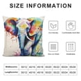 thumbnail image 5 of Heduofu Multicolour Throw Pillow Covers Sofa Pillowcase Car Square Throw Pillowcases Home Decoration White, 5 of 5