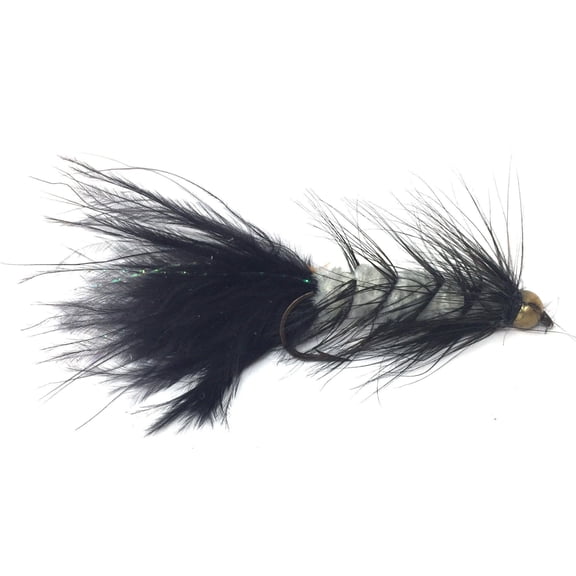 Bead Head Wooly Bugger Multi-Color Flies - One Dozen - 4 Sizes 6, 8, 10, 12 (3 of Each Size) - 8 Patterns to Choose From