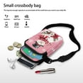 thumbnail image 3 of XYZCANDO Snowman Mini Cross Body Bag Christmas Small Crossbody Bags for Women Fashion Cell Phone Purses Multipurpose Shoulder Handbag Small Phone Purse with Adjustable Strap Pink, 3 of 6