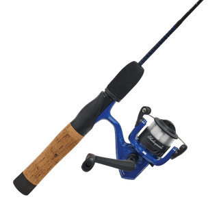 Eagle Claw 28 Spinning Rod Walleye Ice Kit Combo
