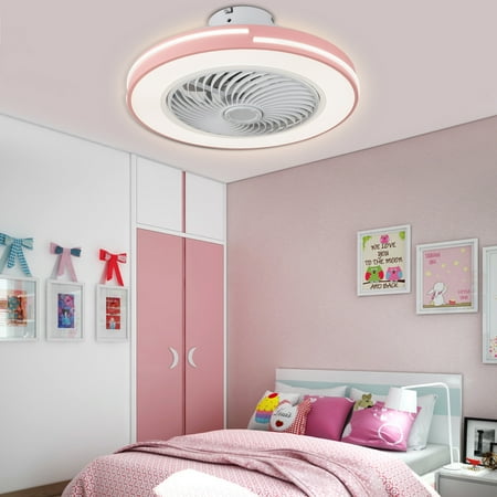

20 Modern Indoor Ceiling Fan With LED Light Acrylic Flush Mount Ceiling light with Fan Chandelier Lamp pendent celling lighting lamp light fixture Fandelier Low Profile Fan (Grey Flower)